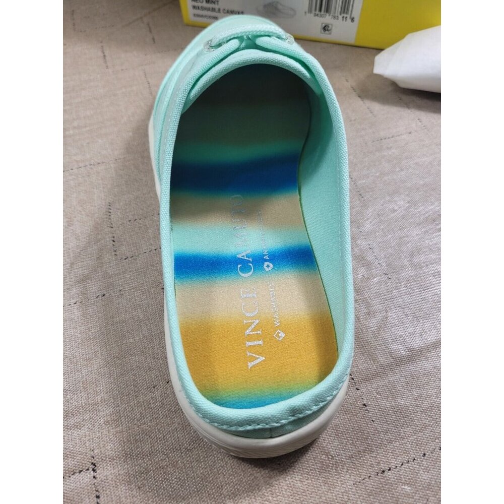 Vince Camuto  Women's Size 6 M Neo Mint Celiste Slip-On Sneaker 837 838 - Picture 9 of 9